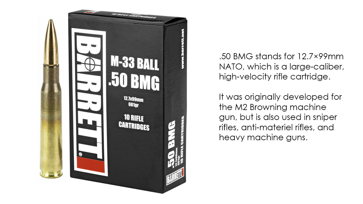 What is .50 BMG?