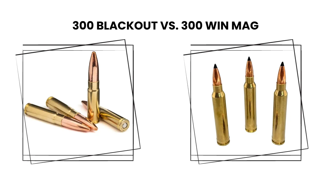 300 Blackout vs. 300 Win Mag Ammo Comparison